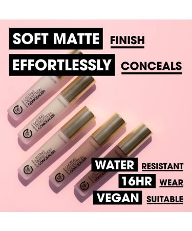 Collection Cosmetics Lasting Perfection Dark Mocha Concealer - Long-Lasting 16-Hour Wear - Buy Online on GoSupps.com
