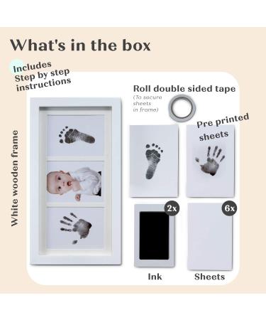 Karids Baby Handprint & Footprint Impression Kit in Gift Box - Newborn Shower Gift - Buy Online on GoSupps.com