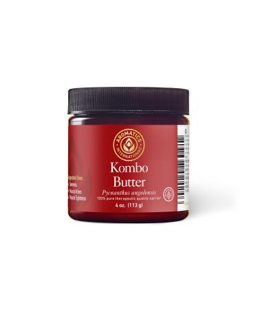 Aromatics International Kombo Butter 4oz | Natural Moisturizing Butter for Skin Hair and Body | Rich in Essential Fatty Acids and Antioxidants | Vegan and Organic 4 Fl Oz (Pack of 1)