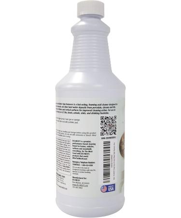 DU-MOST Soap Scum & Hard Water Stain Remover - High Foaming Acid Cleaner for Kitchen & Bathroom | 32 Oz Limescale & Soap Residue Solution - Buy Online on GoSupps.com