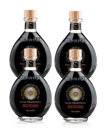 Due Vittorie Vinaigre balsamique d'or import d'Italie Balsamique 250ml (pack de 4)