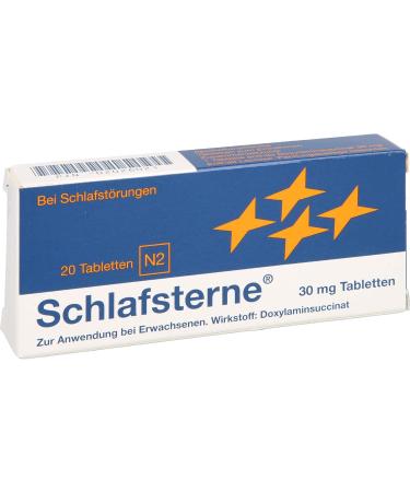 Schlafsterne 2x20 Tablets + Vitenda Hand Cream - Effective Sleep Aid for Insomnia & Restful Nights - Buy Online on GoSupps.com