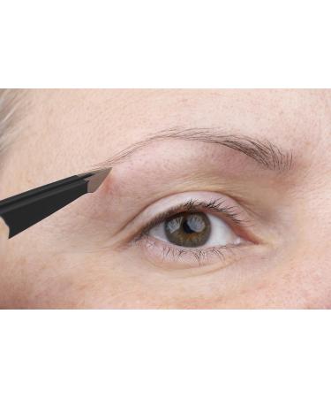 Faude Combination Tweezers | Pointed & Eyebrow Tweezers for Splinters & Ingrown Hairs - Black - Buy Online on GoSupps.com