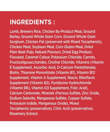 IAMS PROACTIVE HEALTH Dog Food Dry Minichunks Adult Lamb & Rice Recipe 1.50kg Bag 1.5 kg Dog Food - Buy Online on GoSupps.com