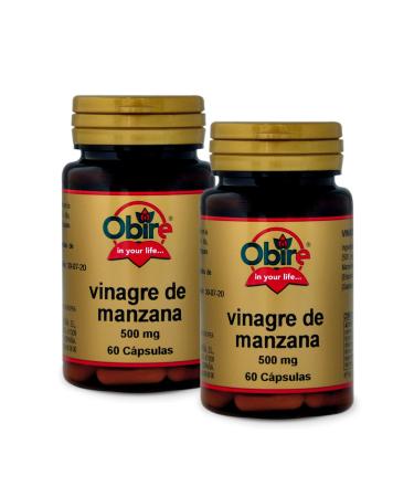 BIODIS Laboratories SL Apple cider vinegar 500 mg 60 capsules package 2 pieces