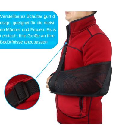 Zugentla Arm loop arm loops shoulder immobilization system comfortable armrest with immobilizer for the shoulder light cuff loop for the left arm fracture repair - Buy Online on GoSupps.com