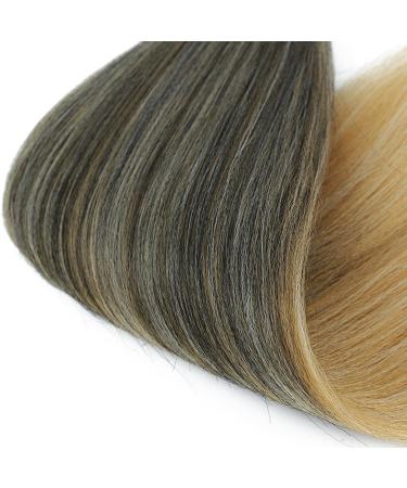 Xusuperb Pre-Stretched Ombre Blonde Braiding Hair - 26 Inch 6 Packs of Soft Yaki-Textured Extensions (T1B/27/613) for Easy Braids | International Shipping - Buy Online on GoSupps.com