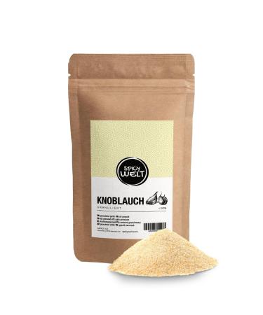 Spicy Welt Ail Granul (500g) Ail Semoule | Pour Barbecue Marinade Salades & P tes | Texture Croquante & Saveur Intense | 100% Naturel Sans Additifs