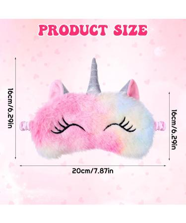 Firtink Sleep Masks for Kids - 4 Piece Unicorn & Funny Sleep Mask Set for Girls & Boys | Perfect for Sleeping Travel & Pajama Parties - Buy Online on GoSupps.com