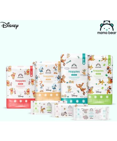 Mama Bear Disney Ultra Dry Size 6 Diapers 140 Pieces - Monthly Box | International Shipping Available - Buy Online on GoSupps.com