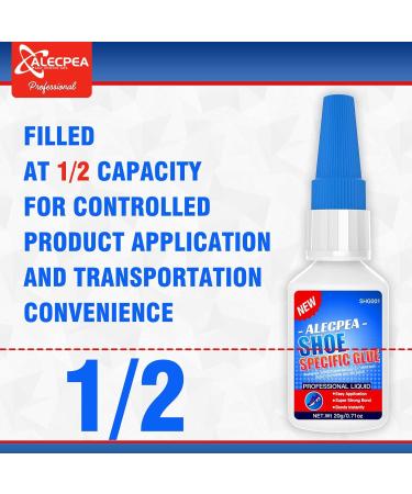 20g Shoe Glue - Ultimate Strength Adhesive for for Soles Boots Sneakers Heels Hiking Shoes Leather Handbags - Quick Set in 15 Seconds Shoe Glue 20g/1pack - Buy Online on GoSupps.com