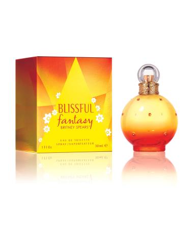 Britney Spears Blissful Fantasy Limited Edition Eau De Toilette EDT Spray for Women 1 Fl Oz 1 Fl Oz (Pack of 1)