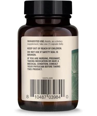 Dr. Mercola Saw Palmetto Dietary Supplement - 30 Capsules, Non-GMO, Gluten-Free, Soy-Free - Buy Online on GoSupps.com