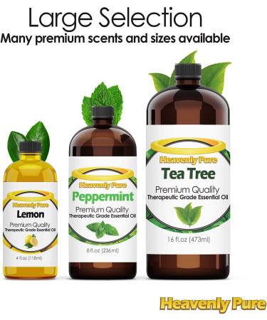 Huge 4 oz Peppermint Essential Oil - Pure & Natural, Therapeutic Grade for Aromatherapy - Buy Online on GoSupps.com