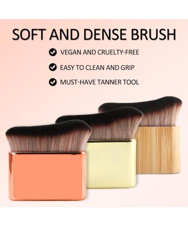 Self Tan Brush - Multi-Use Kabuki Brush for Body & Face | Eco-Friendly Bamboo Tanning & Makeup Brush - Buy Online on GoSupps.com