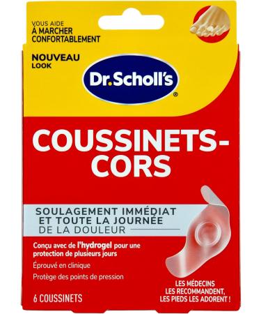 Dr. Scholl's CORN CUSHION with Duragel Technology 6ct // Cushioning Protection against Shoe Pressure and Friction that Fits Easily In Any Shoe for Immediate and All-Day Pain Relief - Buy Online on GoSupps.com