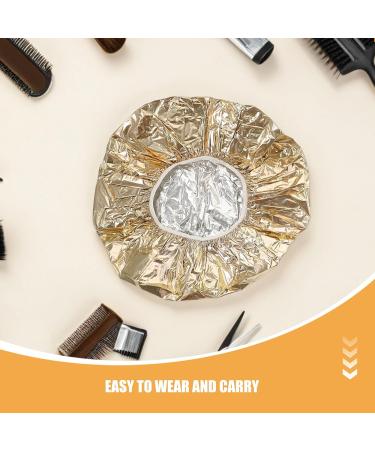 CLISPEED Lot de 9 Bonnets Chauffants en Aluminium pour Cheveux Bonnet Vapeur Thermique Argent et Dor Taille Unique lastique Soin Profond Capillaire pour Masque et Cheveux Domicile - Buy Online on GoSupps.com