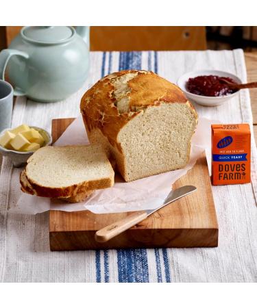 Doves Farm Quick Yeast 8 Packets - Fast-Acting Bread Yeast for Baking - 8 Count (Pack of 1) - Buy Online on GoSupps.com