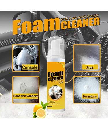 Home Cleaning Foam Cleaner Spray Mult All-Purpose Bubble Cleaners Rinse Free Stain Removal Kitchen Grease Cleaner for Car Kitchens and Bathrooms (60ML) - Buy Online on GoSupps.com
