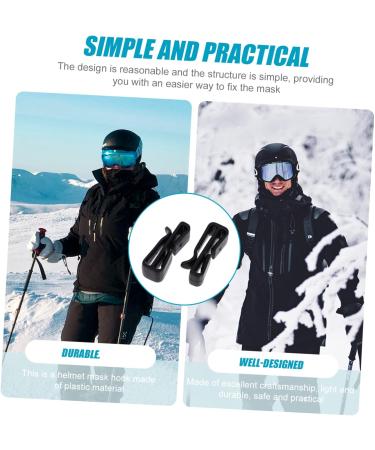 Buy Ski Helmet Mask Clip Set - Secure Fastening Kit & Accessories for Skiing | Shop Internationally - Buy Online on GoSupps.com