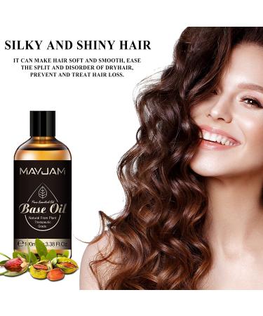 100ML Jojoba Oil Base Oil by MAYJAM - Multipurpose Carrier Oil for Hair & Skin Care - Buy Online on GoSupps.com
