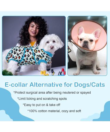 Kuoser Dog Body Suit for Post-Surgery | Breathable E-Collar Alternative for Male & Female Dogs - XS Light Blue - Buy Online on GoSupps.com