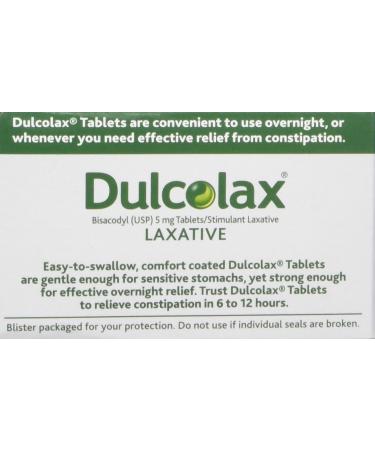 Dulcolax Laxative 5mg - 200 Comfort Coated Tablets - 200 Count Pack - Buy Online on GoSupps.com
