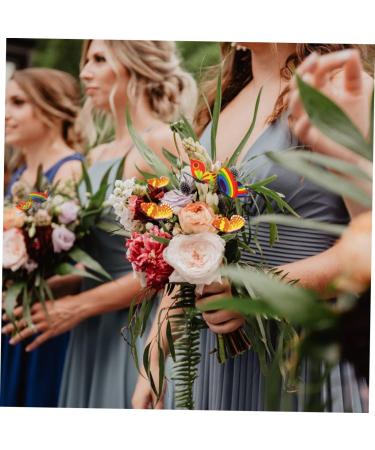 Yarnow 40-Piece Outdoor Flowerpot Decoration Set - Dragonfly & Butterfly Green Garden D cor Picks - Buy Online on GoSupps.com