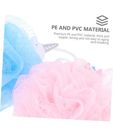 Shop Cabilock Unicorn Bath Ball Toys - 2Pcs Exfoliating Mesh Scrubbers for Kids | Perfect for Spa & Shower - Buy Online on GoSupps.com