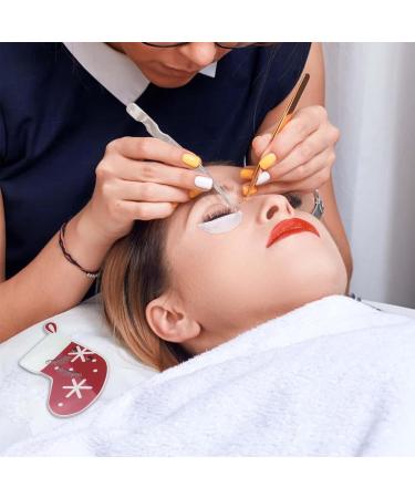 Eyelash Palette Tool Christmas Themed Hygienic Acrylic Eyelash Tray Palette | Eye Makeup Tools for Coffee Table Bathroom Salon Dressing Table Qarido - Buy Online on GoSupps.com