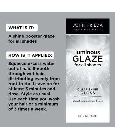 Luminous Glaze Clear Shine Hair Gloss - Color Enriching Gloss for Color Treated Hair - Anti-Fade Formula - 6.5 oz (Pack of 2) - Buy Online on GoSupps.com