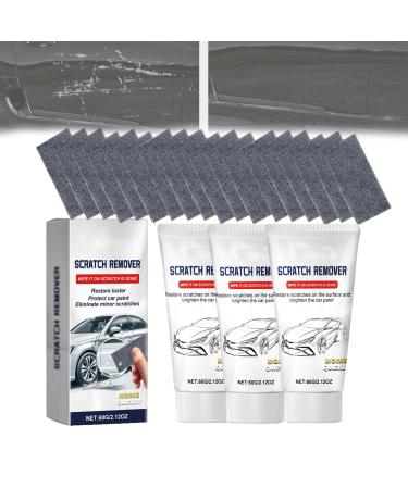 Nano Sparkle Cloth Car Scratch Remover Car Scratch Repair Paste Polishing Wax Nano Sparkle Cloth for Car Scratches Magic Car Scratch Repair Cloth (3 pcs)