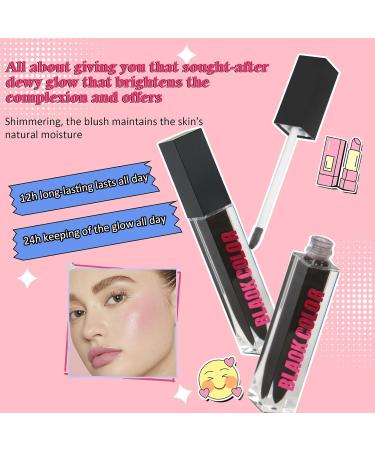  G n rique Cheek Blush - Cream Blushing Makeup | Color Changing Lip Tint 5ml Natural Lightweight Makeup Silky Eyeshadow for Travel - Buy Online on GoSupps.com