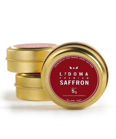 Lidoma Premium All Red Coup Spanish Saffron - 5g (0.17 oz) - Authentic Spice for Gourmet Cooking - Buy Online on GoSupps.com