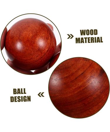 Gleavi 4-Piece Wooden Muscle-Stretch Ball Set | Chinese Stress & Massage Balls for Fitness | Bamboo Bouncing Balls Online - Buy Online on GoSupps.com