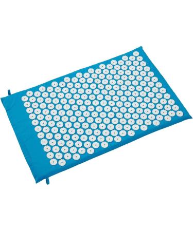 Acupressure Massage Mat 80x51 cm (Blue) - Relaxation & Pain Relief | Premium Nail Mat for Body and Mind - Buy Online on GoSupps.com