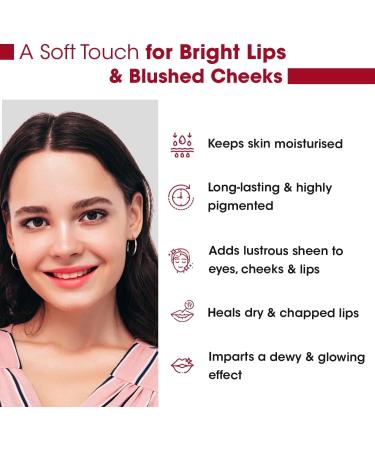 YANG Lip Beetroot Extracts for Dry & Chapped Lips Natural Blush for Women SLS & Paraben 5gm - Buy Online on GoSupps.com