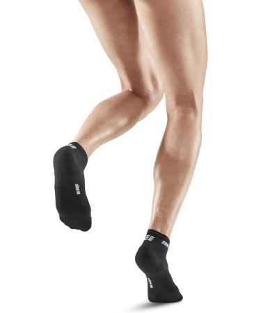 CEP Ultralight Compression Stockings for Women - Low Cut Black Size M Short Running & Anti-Bubble Knee Socks - Breathable Lightweight Sports Socks - Buy Online on GoSupps.com