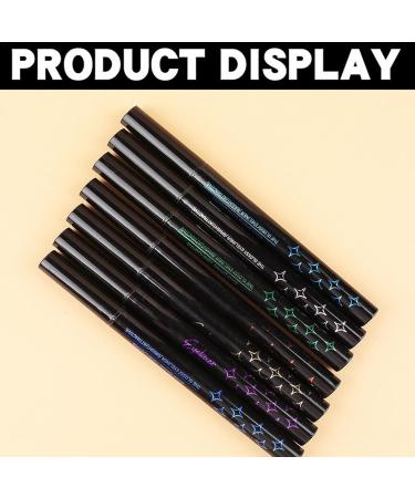 Eye Liner Pen Set | Vibrant Eye Liner Pencil Set | Colorful Eye Shadow Pencil Eyebrow Pen Highly Pigmented Longer-Lasting Colorful Eye Liner - Buy Online on GoSupps.com