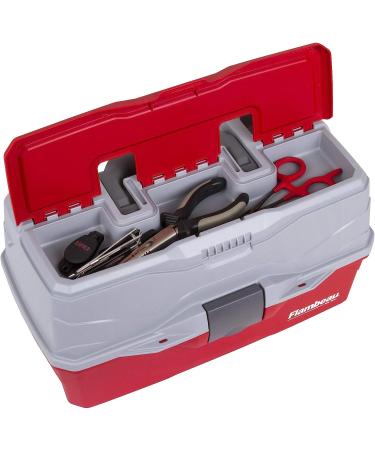 Flambeau Outdoors 6383TB 3-Tray Tackle Box - Red/Gray - Buy Online on GoSupps.com