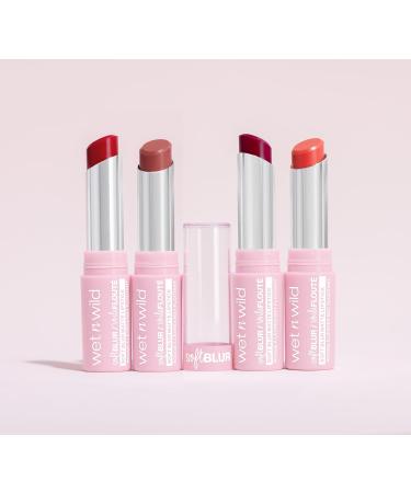 Wet n Wild Cloud Pout Soft Blur Matte Lipstick Non-Drying Long-Lasting Lightweight and Moisturizing Matte Lipstick Little Red Rosette - Buy Online on GoSupps.com
