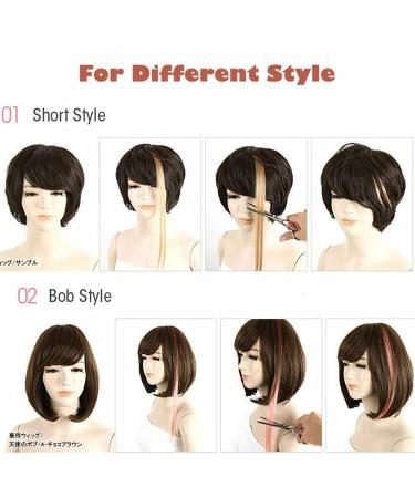 Rainbow Clip-In Hair Extensions - 24 Smooth White Tea Ash 2PCS - Premium Quality Colored Strands - Buy Online on GoSupps.com