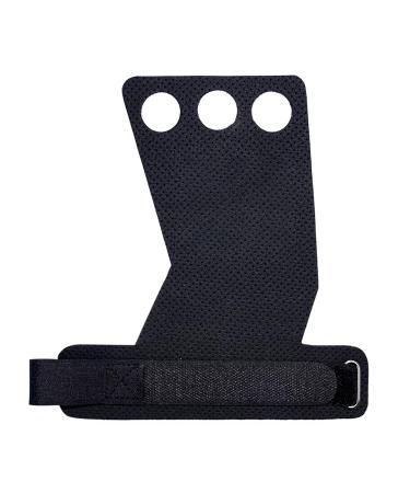 Fabater Palm Grip Protector High Strength Carbon Microfiber Palm Protector 3 Finger Holes 1 Pair Black for Fitness Training L - Buy Online on GoSupps.com