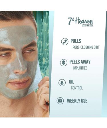 Buy 7th Heaven Dead Sea Man Peel-Off Mask - Refresh & Revitalize Your Skin | International Shipping Available - Buy Online on GoSupps.com