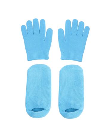 minkissy Gloves Gel Socks Spa Socks Moisture Socks Essential Oil Moisturizing Socks Cover Hand