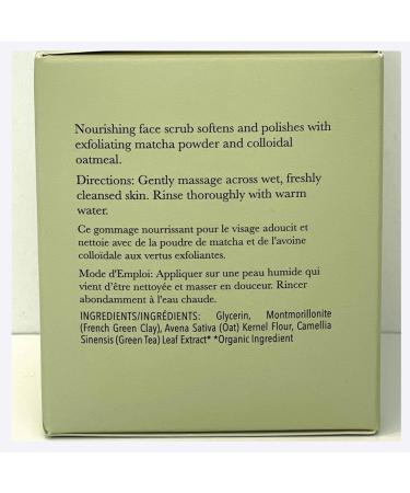 100% PURE Matcha Oat Face Scrub Facial for Glowy Radiant Skin Exfoliator & Pore Minimizer Natural Skincare for Women & Men Vegan - 3 oz - Buy Online on GoSupps.com