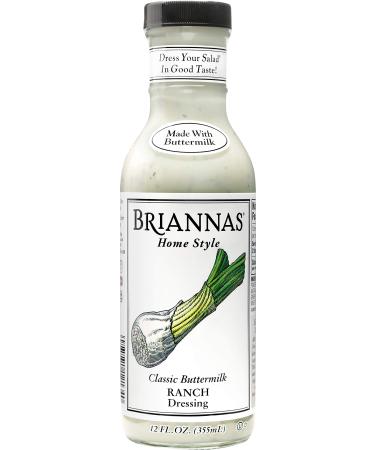 Briannas Ranch Dressing Sauce 355 ml - Buy Online on GoSupps.com
