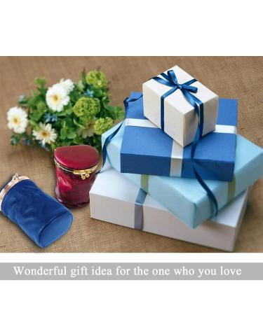 Buy Dark Blue Leather Lipstick Pouch - Mini Cosmetic Bag with Mirror | Portable Foldable Makeup & Coin Purse for Travel - Buy Online on GoSupps.com