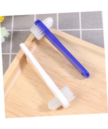 Gleavi Double-Headed Toothbrush Set - 4 Pieces World Map Design | Prothesis Cleaner & Hygiene Tool | Efficient Double-Sided Cleaning for Optimal Oral Care - Buy Online on GoSupps.com