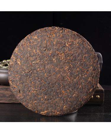 HQZM Yunnan Puer Ripe Tea Soft Ripe Menghai Flavor 357g Orchid Fragrance All Over Unique Tea Charm - Buy Online on GoSupps.com